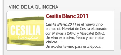 Vino de la quincena
