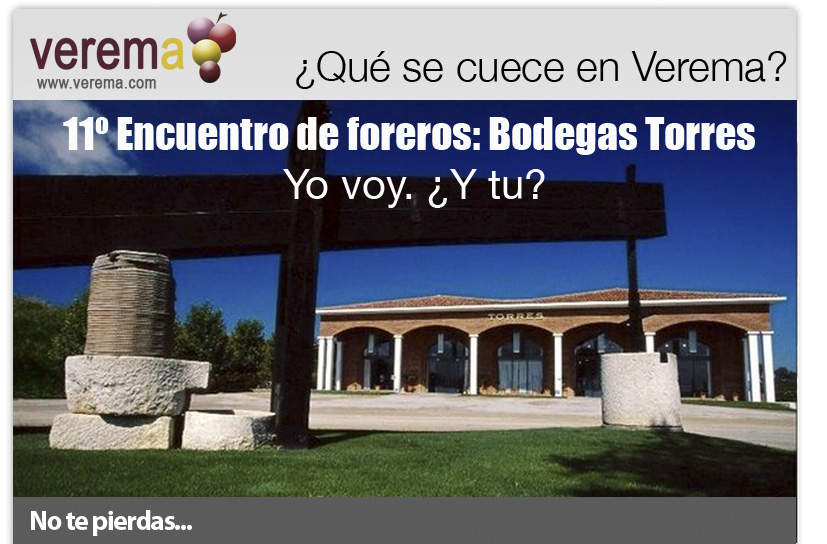 11 Encuentro Verema - Bodegas Torres