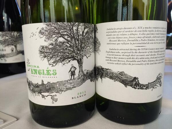 Vino blanco Inglés