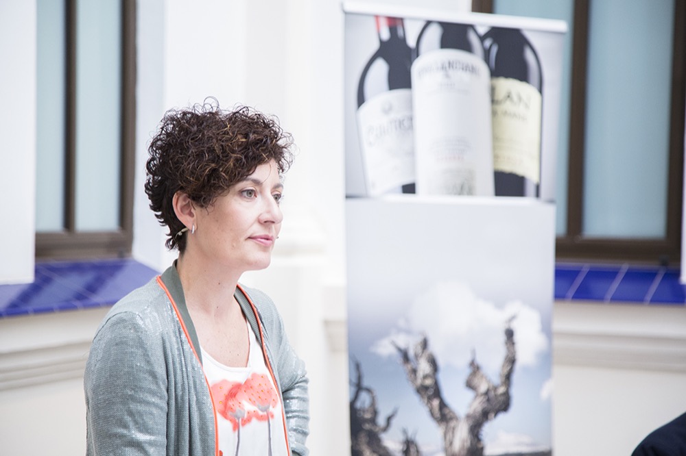 María Barúa, enóloga Bodegas Lan en la cata inaugural II Edición Verema Málaga