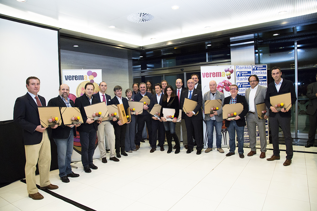 Foto ganadores Premios Verema 2014